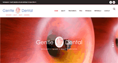 Desktop Screenshot of gentledental.co.uk